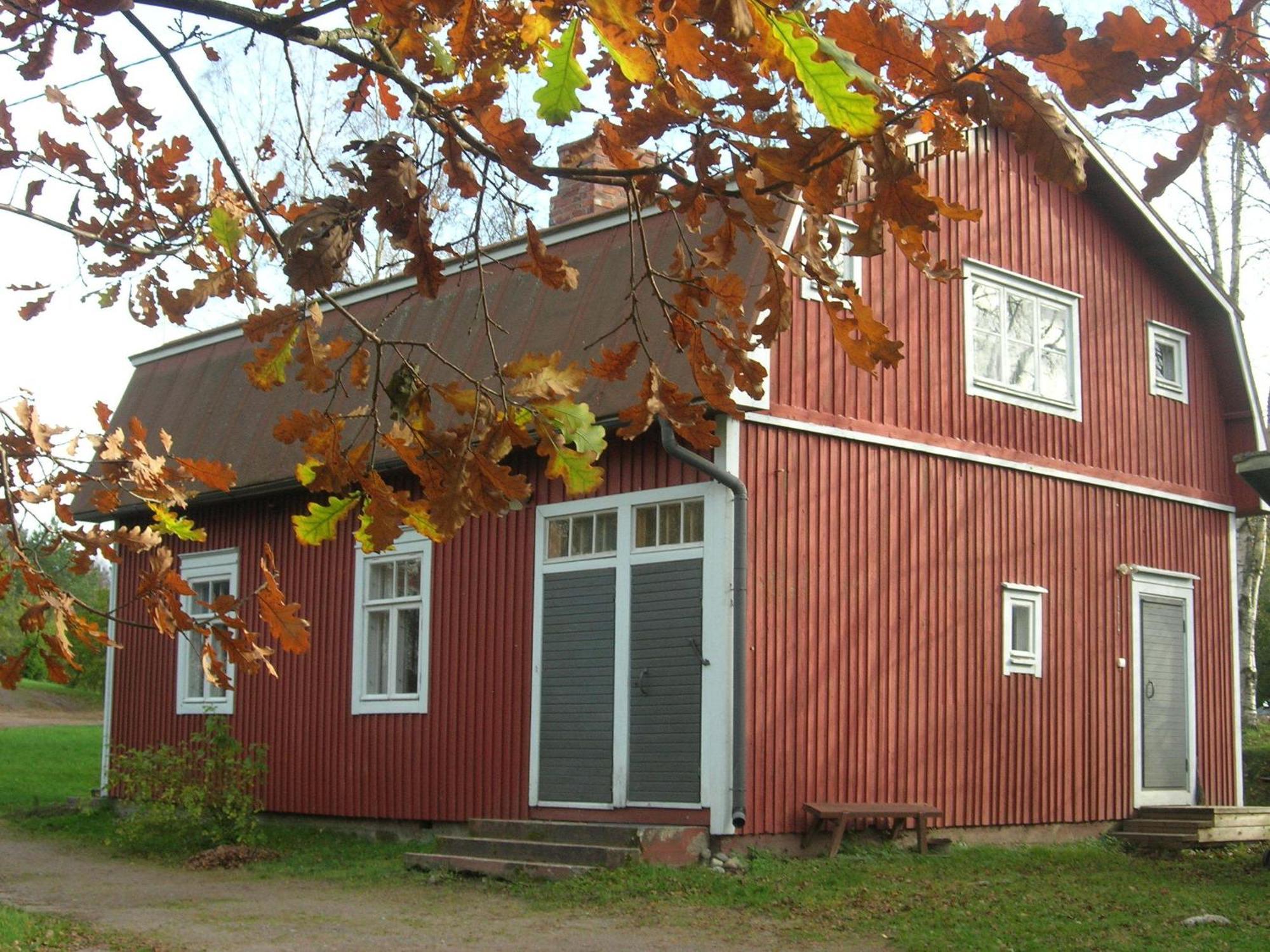 Portaan Nahkurinverstas Porras Buitenkant foto
